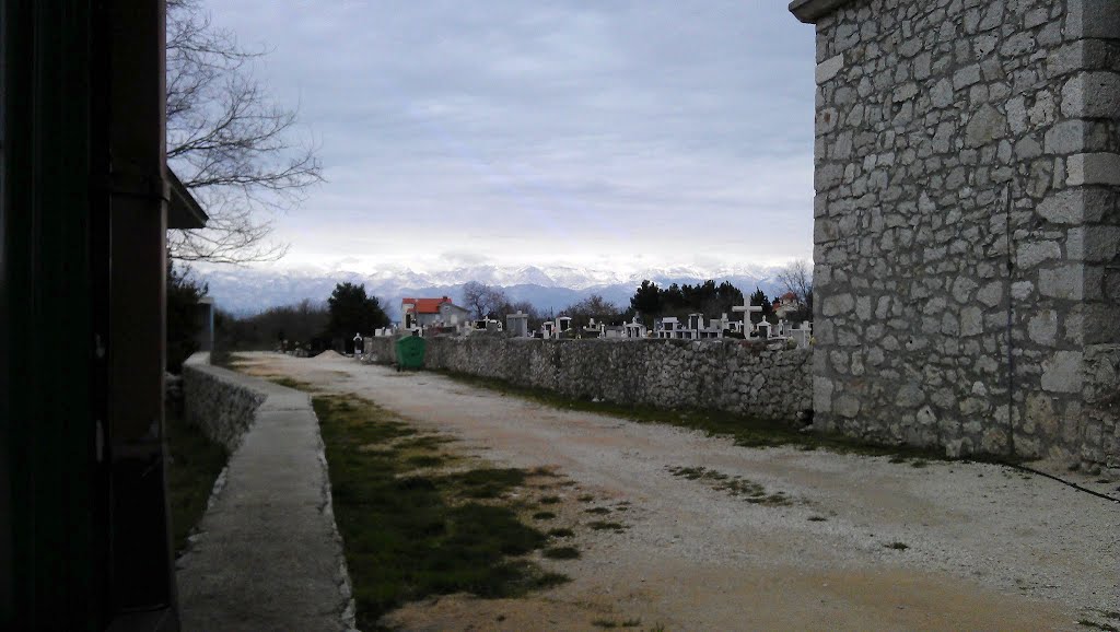 Velebit iz zatona by Frane Lovošević