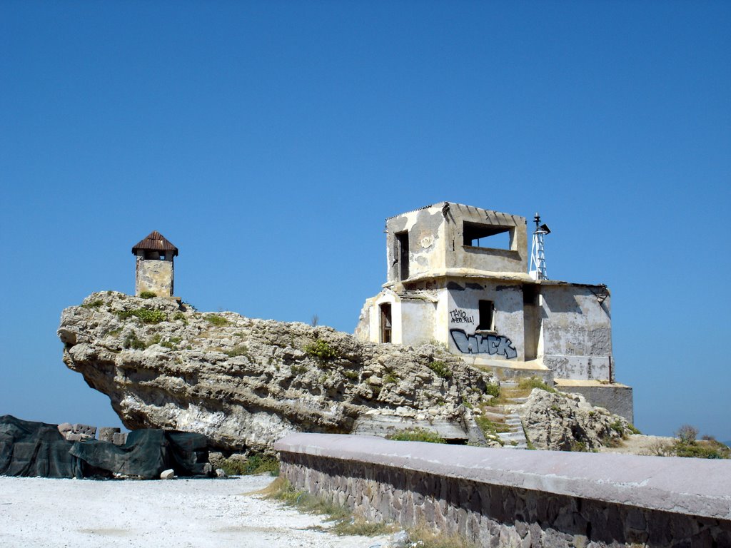 Mytilene island, lighthouse by apostolis k