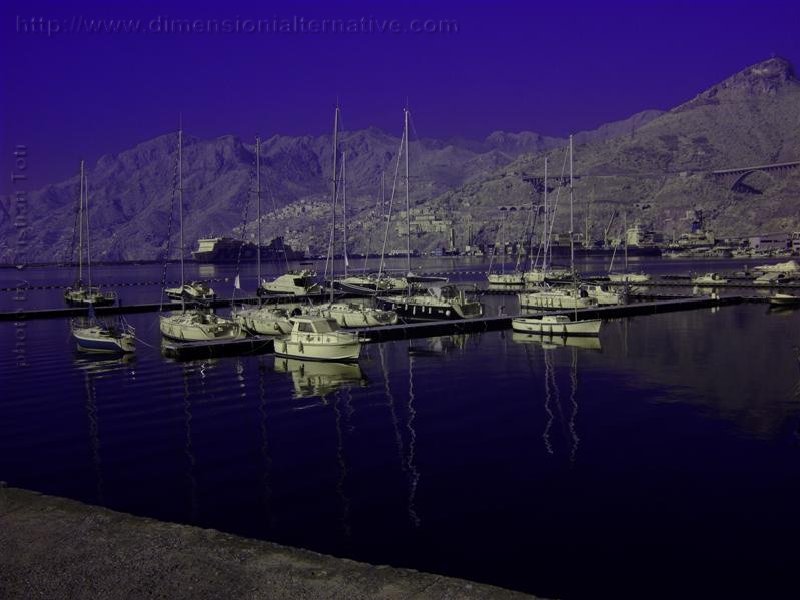 Salerno Port - Infrared morning view by dimensionialternativ…