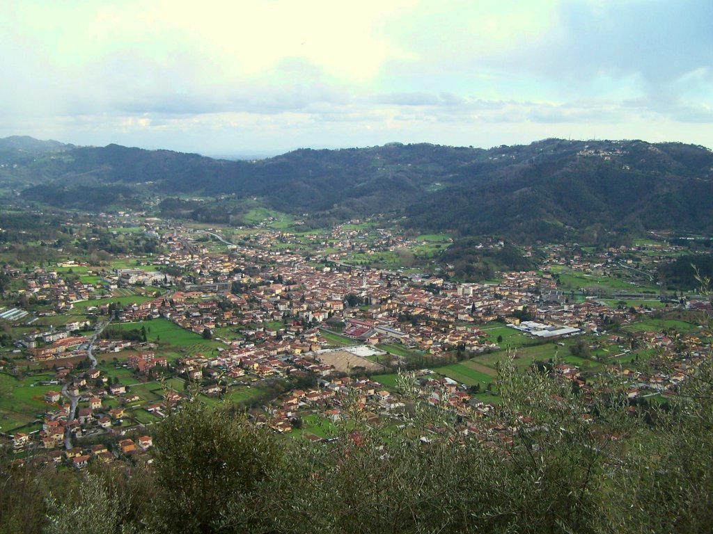 Vista su Camaiore by Guardia di Porta