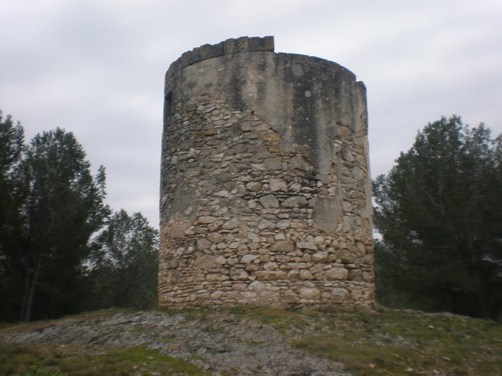 Ancien moulin à Fontvieille by Charbela