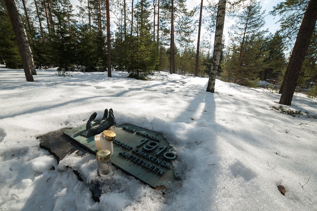 (3/2013) 1918 Memorial at Surujenpuisto, they are still remembered. - Surujenpuiston muistomerkki by jkk79