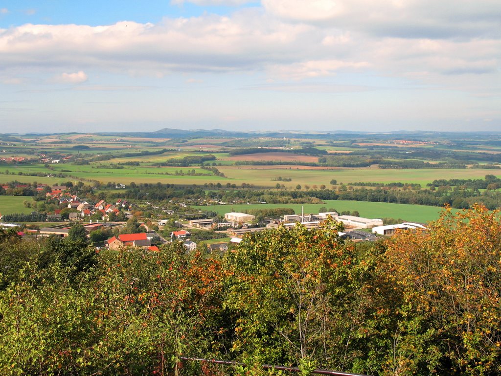 Blick vom Cottaer Spitzberg by Bianka Knappe