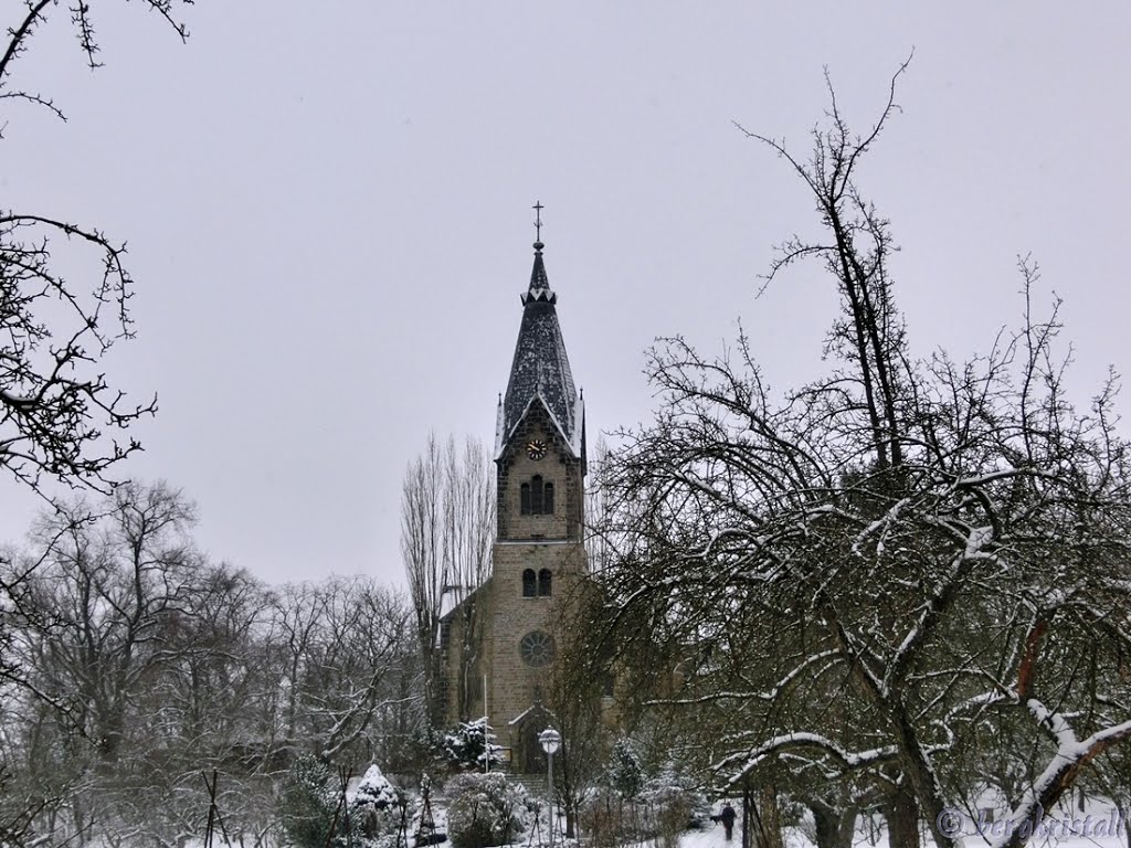 Winter Lindenhofskirche by ☼❄ bergkristall ❆☼