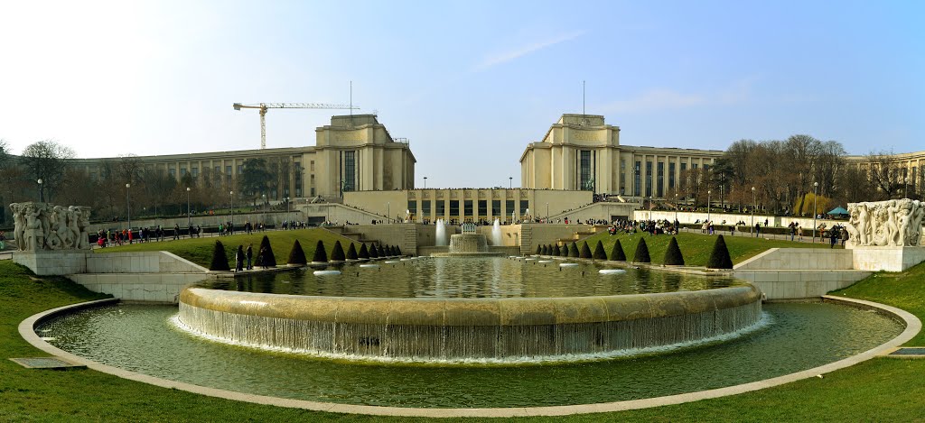 Jardins du Trocadéro by M.Kreuz