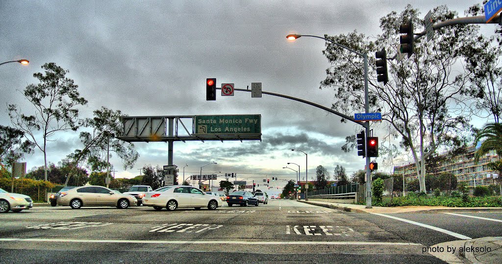 The Roads...in Downtown, Santa Monica, CA by aleksolo