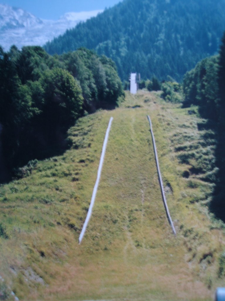 Chamonix Olympijský můstek Le Mont by stenyk