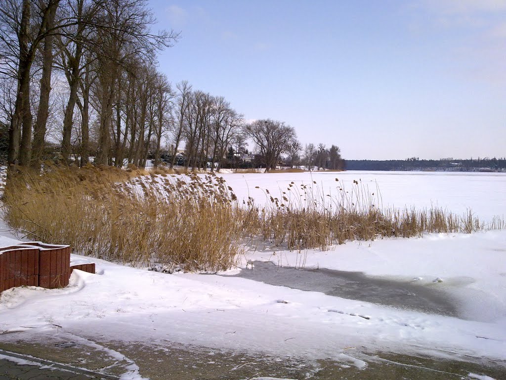 Wągrowiec - Lake Durowskie - 22.03.2013 - Spring only calendar by GiselaJ