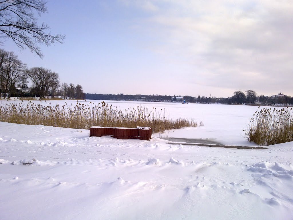 Wągrowiec - Lake Durowskie - 22.03.2013 - Spring only calendar by GiselaJ