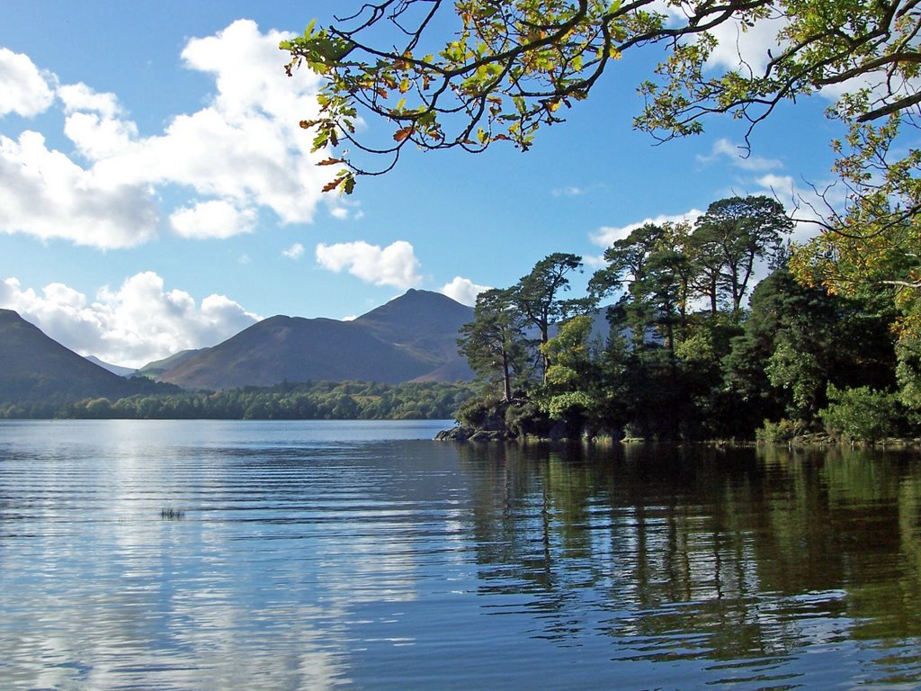 Friars crag and Catbells Derwentwater by Dan Clare