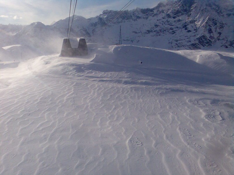 Skigebiet Cervinia, Cime Bianche, November 2007 by basis104