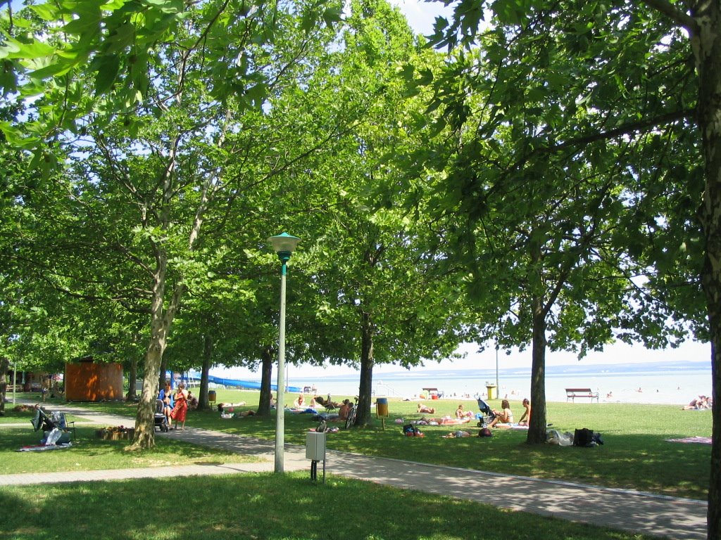 Beach Balatonakali by y.bouwman