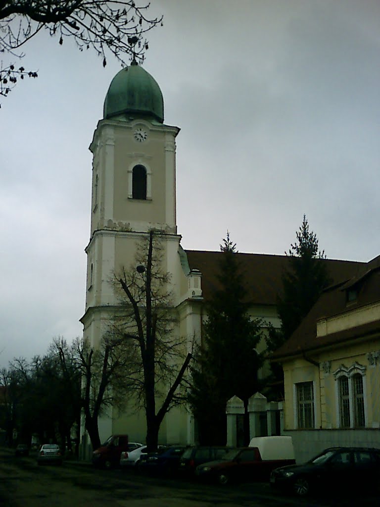 Evanjelický kostol v Lučenci / Lutheran Church in Lučenec by Denis Ondriškovič