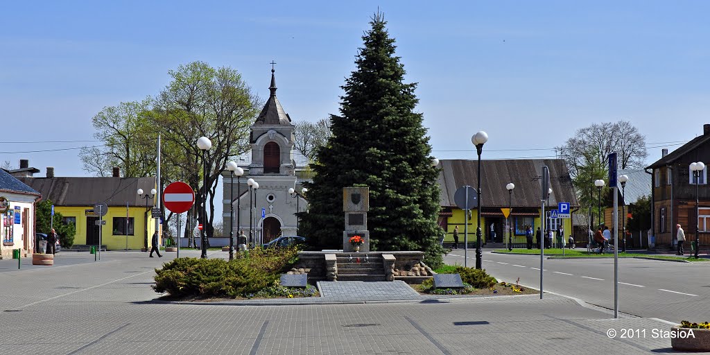 Janów Podlaski. Rynek by StasioA