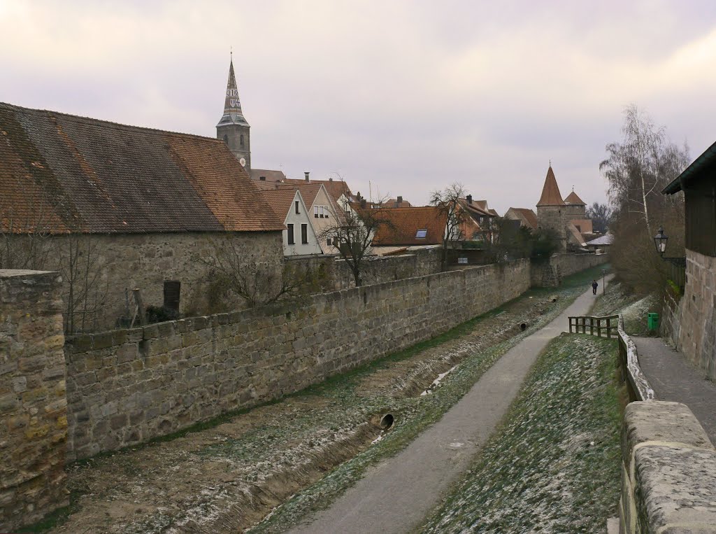 An der Stadtmauer, Wolframs-Eschenbach by aNNa.schramm