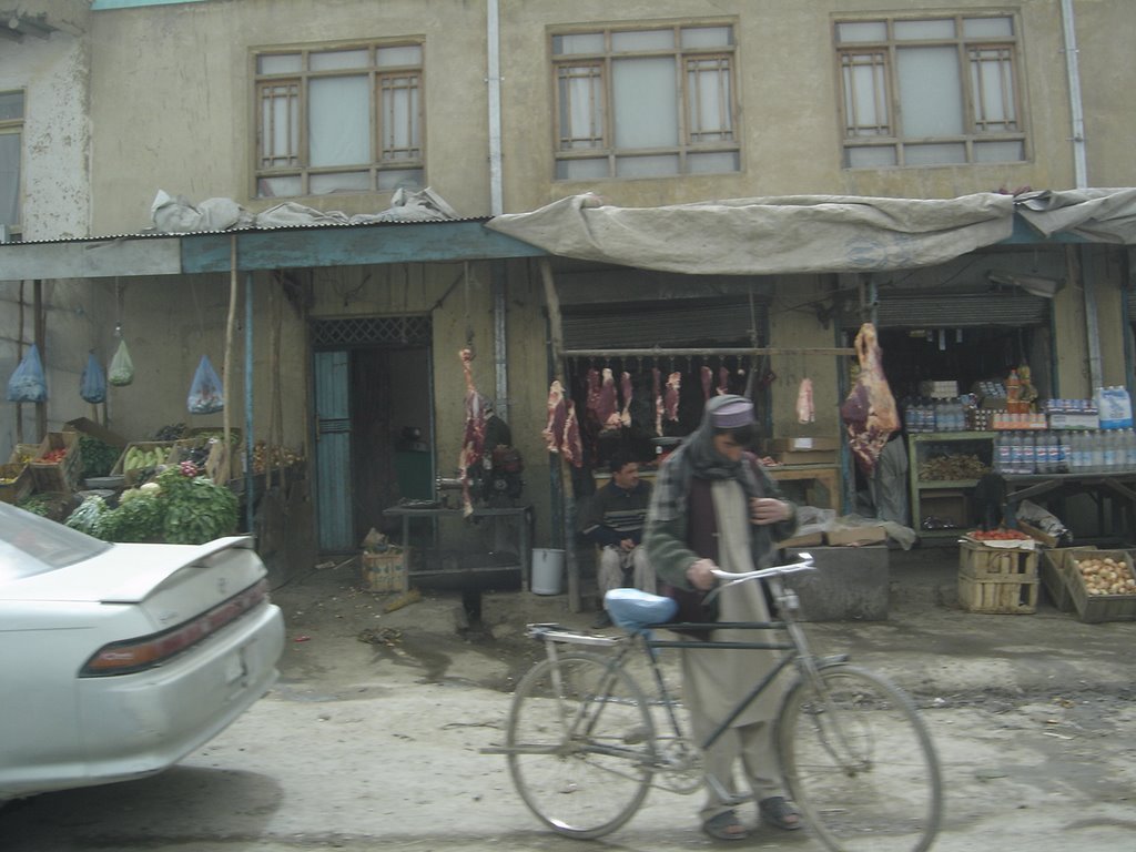 Meatshop in Kabul by Alin Valentin Dragan