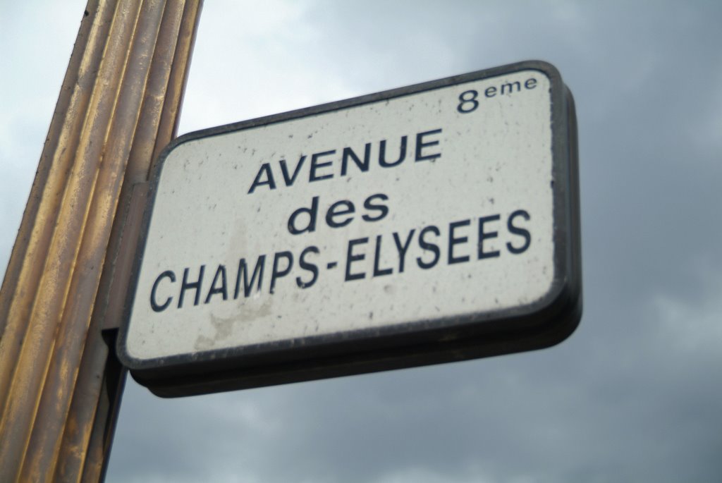 Champs-elysees by Derek Haden