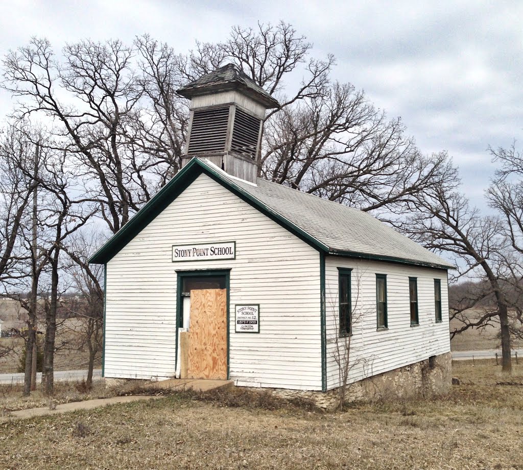 Historic Stoney Point School - One Room - Cedar Rapids, Iowa by KingHawkFan