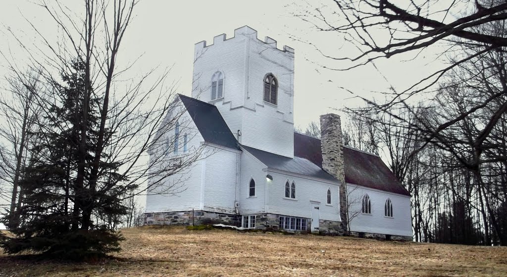 St James old church of Compton by Mario Hains