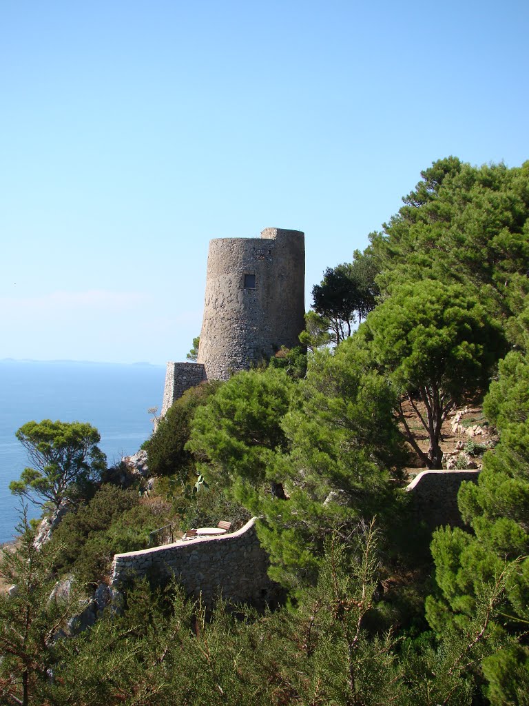 Capri - La torre di guardia by Konstantin Mitroshenko for the world