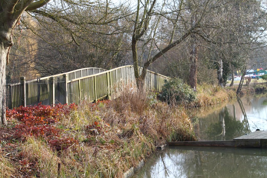 Boating Pool Bridge by Dickky