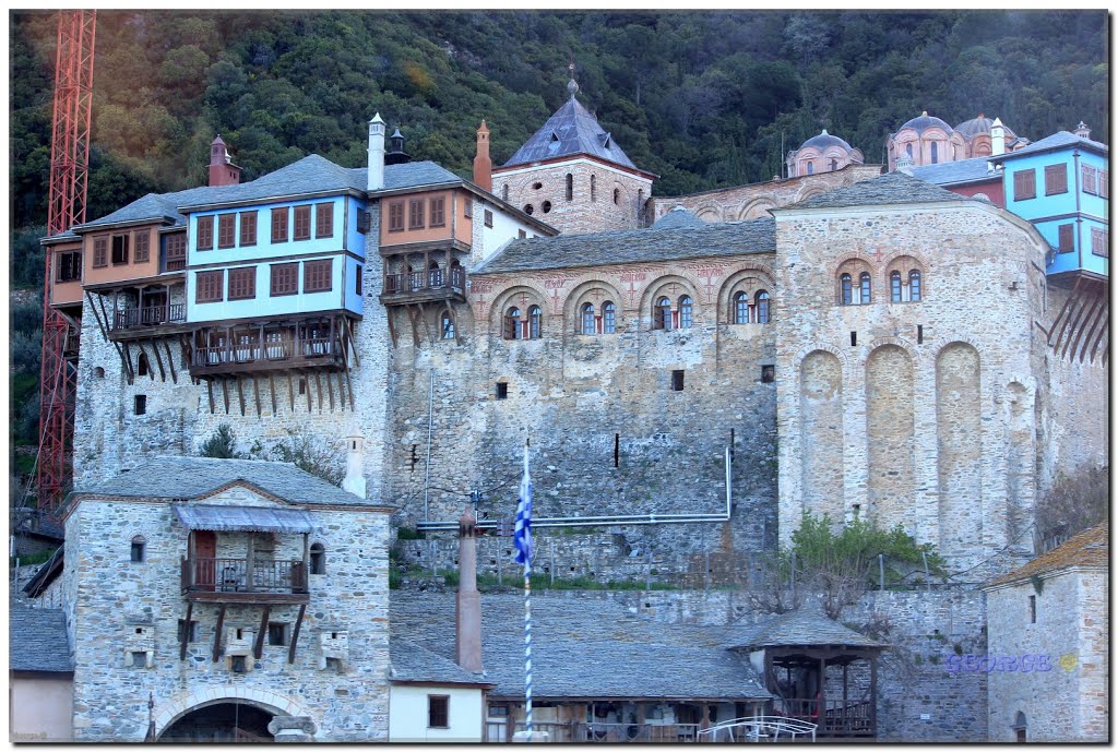 Mt Athos - Holy Monastery of Docheiariou, Chalkidiki , Greece. Άγιο Όρος, Ιερά Μονή Δοχειαρίου , Χαλκιδική, Ελλάδα. George @. by ✩ George @ ♫ *