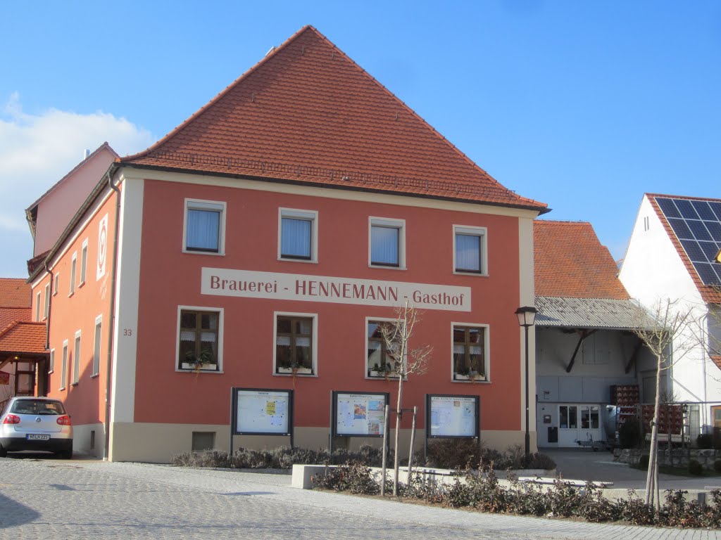 Brauerei und Gasthof Hennemann in Sambach by Frankenfans