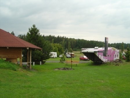 Barbecue and Bar at Skydive Pink Klatovy www.pinkskyvan.com by Pink-SJ