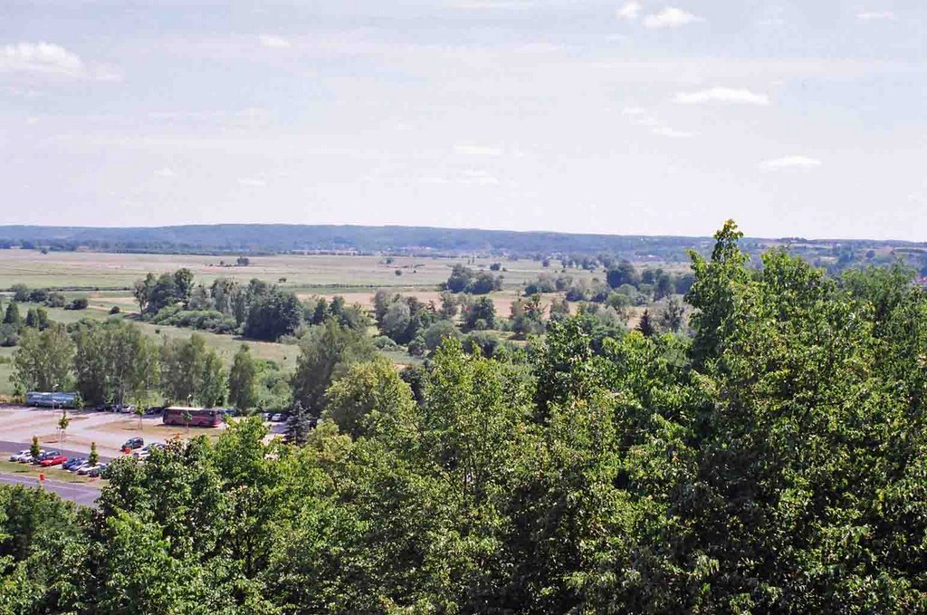 Landschaft im Südosten vom Schiffshebewerk Niederfinow - (2005) - Southeastern District at the Ship Lifting Station Nierfinow by JoNuthack