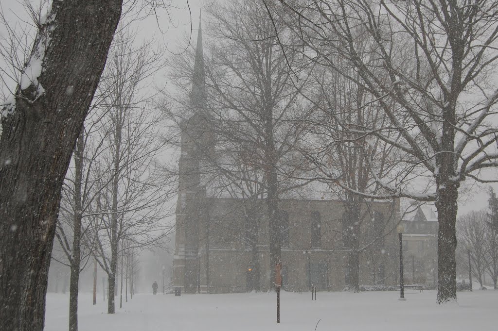 Lindsay-Crossman Chapel, built in 1870. (This is where I was married 110 years later.) by Deej