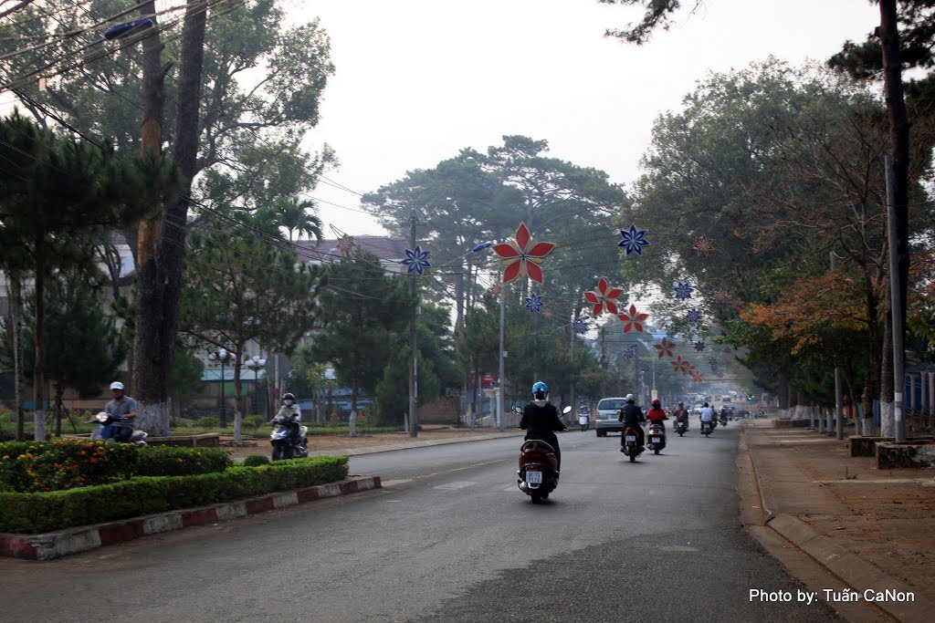 Phố phường Pleiku by Tuấn Canon