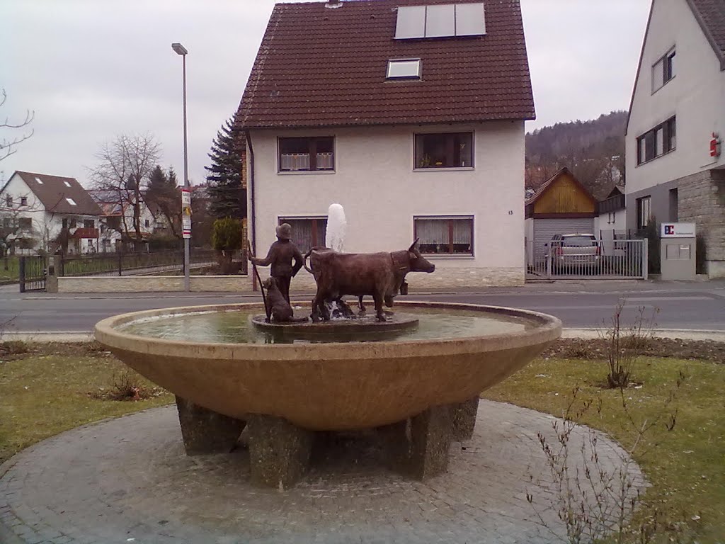 Springbrunnen in Happburg by schmmanf