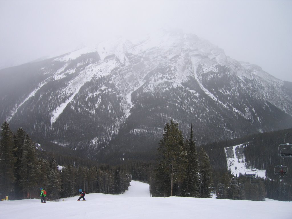 Mount Norquay Runs Banff AB by David Cure-Hryciuk