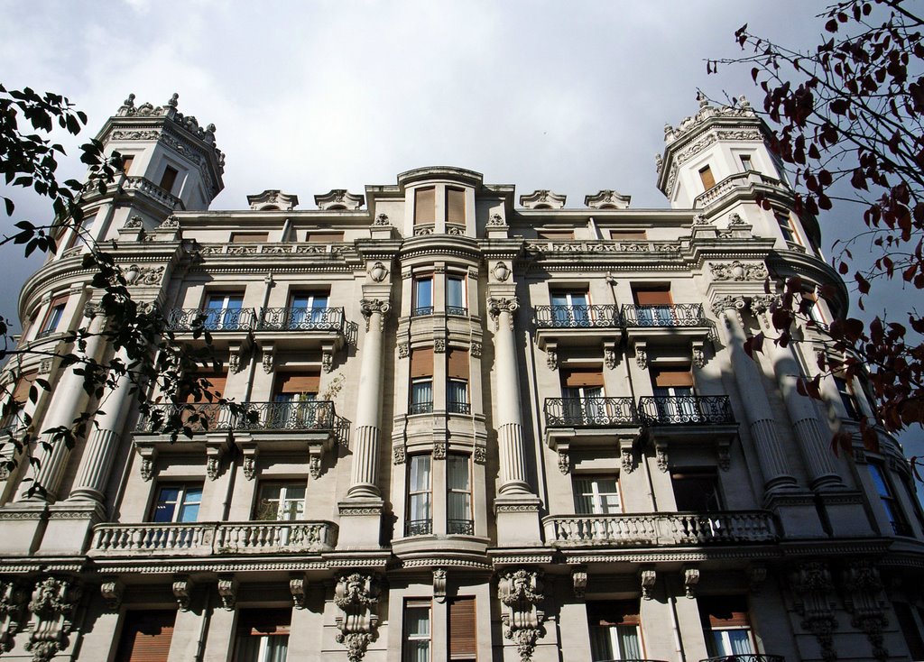 Gran Vía, arquitectura by -peru-