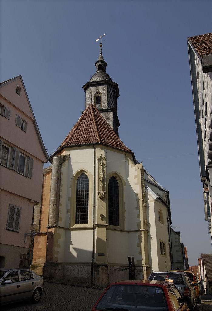 Evangelische Stadtkirche Marbach by Dr. Neudorfer