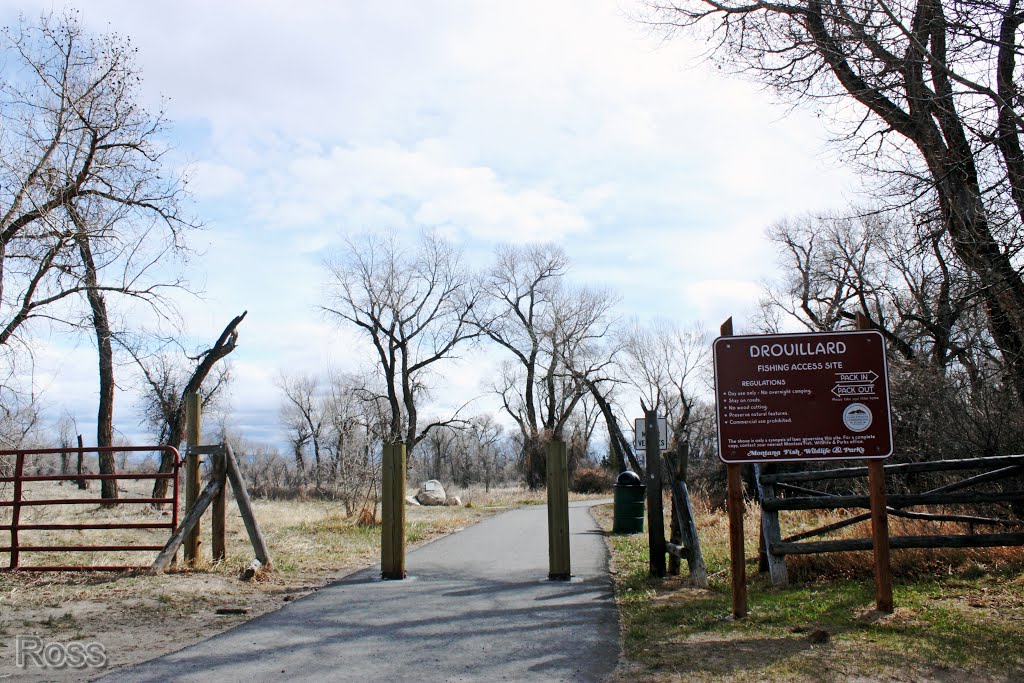 Drouillard Fishing Access and Greenbelt Public Access by Ross Dean Mitchell .com