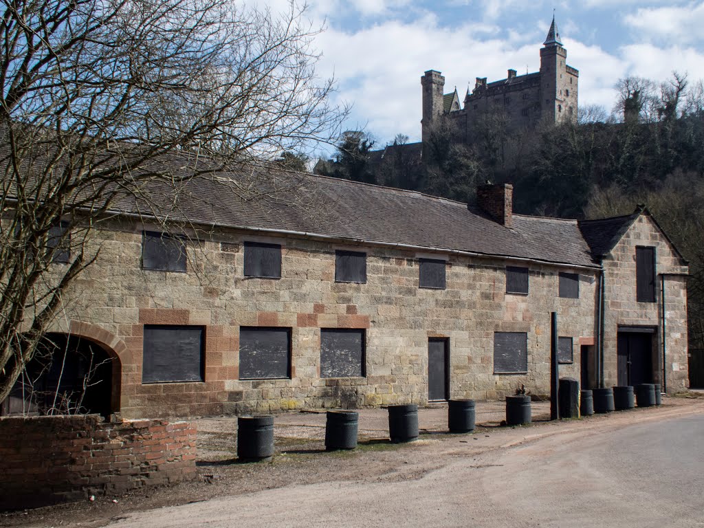 Alton Castle taken from Farley Lane by RetroSquirrel