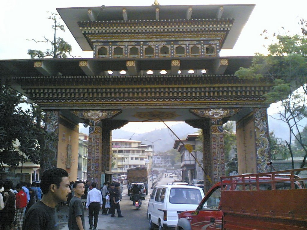 Indo - Bhutan Border Gate by mycamerashots.com