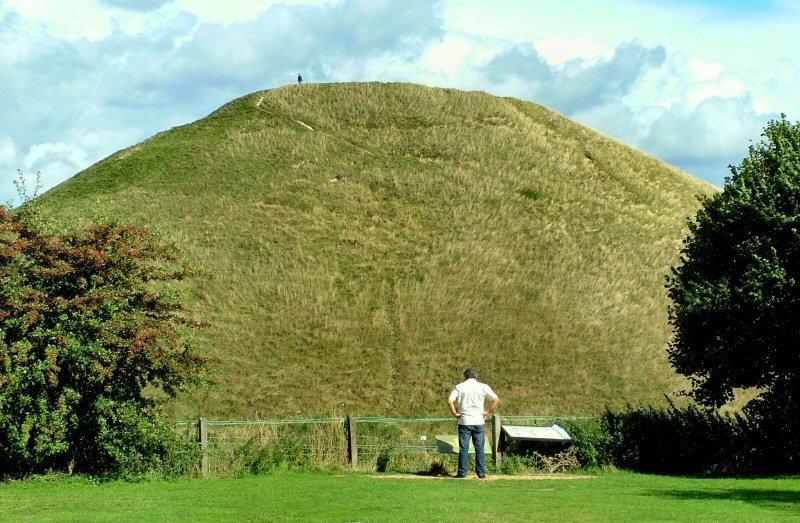 Silbury Hill by Bill Fitzgerald