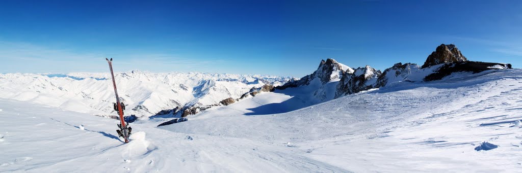 Les Deux Alpes; La Grave - The route, just for mad mans! ;) by viczki