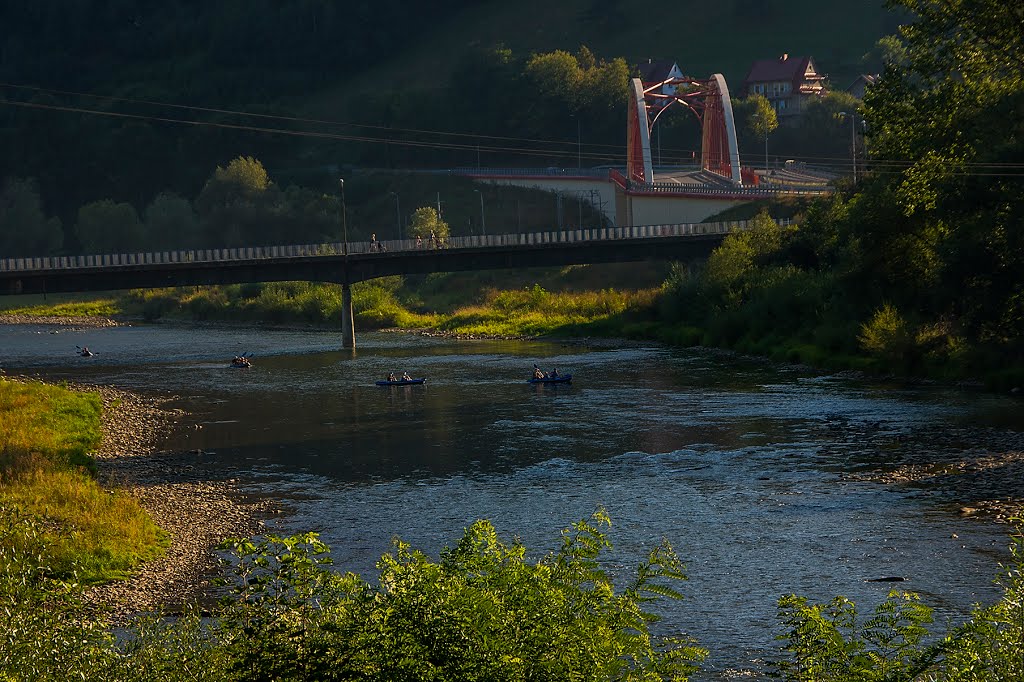 Rytro-rzeka Poprad by tadeusz dziedzina©