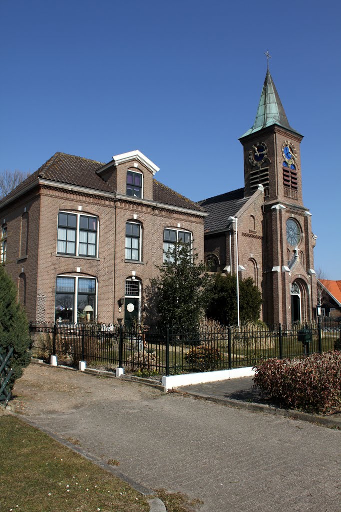 Texel, une église de De Cocksdorp (2013) by mideb