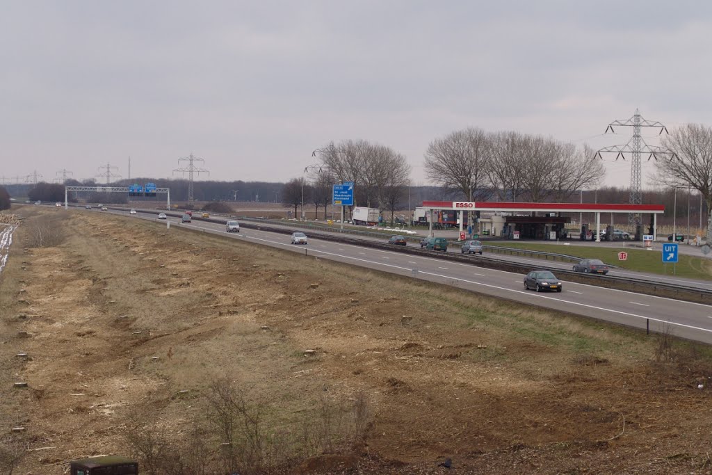 Aanleg A73 bij A2 by www.binnenvaartinbeeld.com