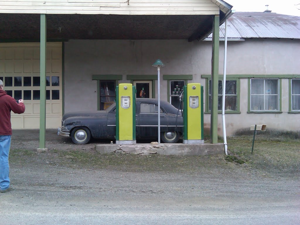 Shunk, PA old gas station by bruce545