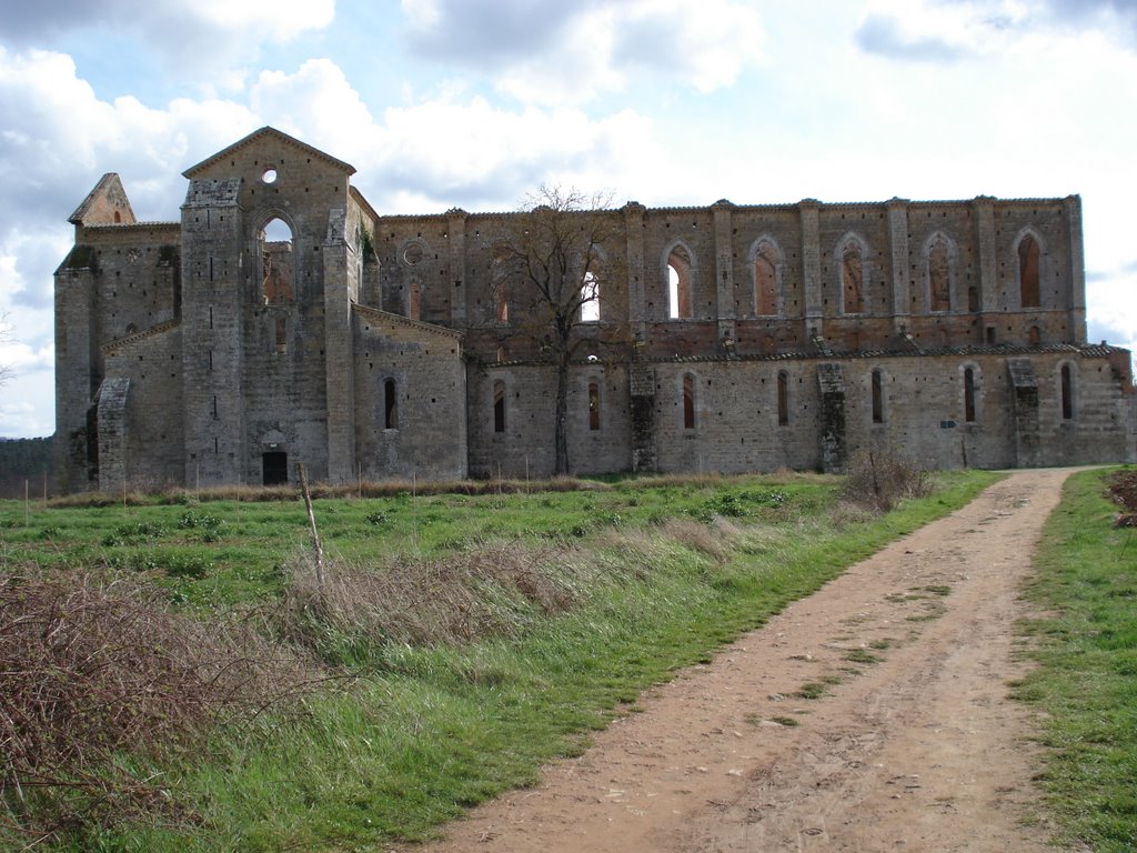 Sulla via francigena by Pino Mori