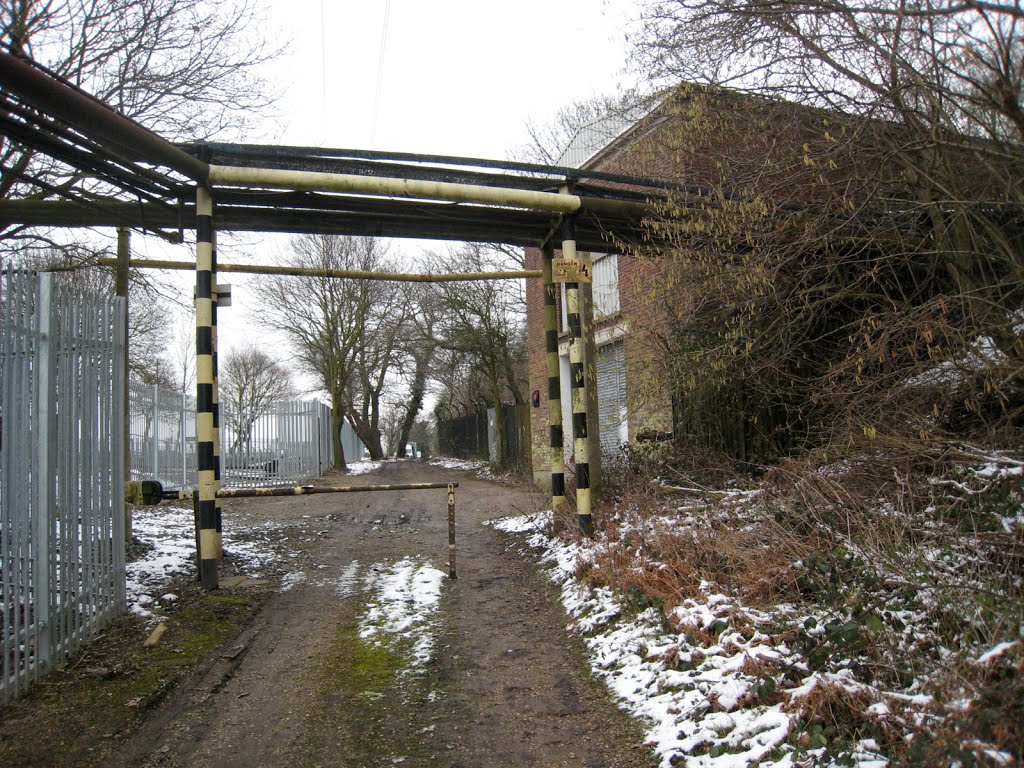 E2 European long distance path, Harwich. Just outside Harwich Docks. by Maarten Sepp