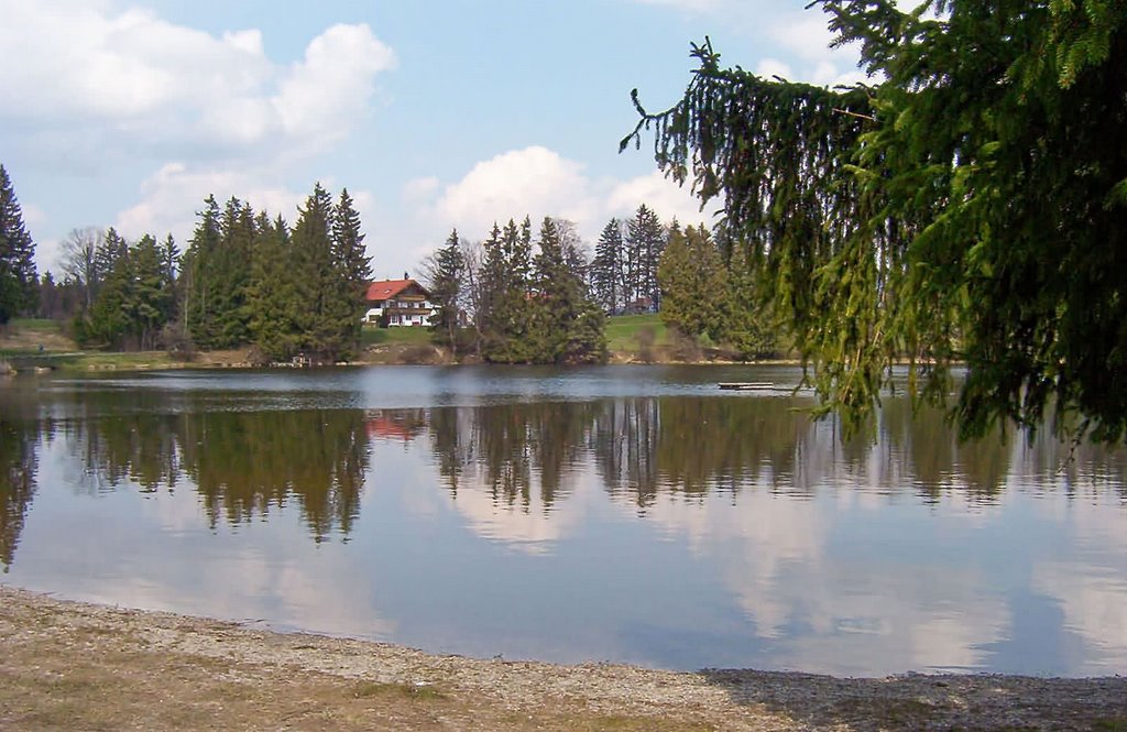 Böbing, Lugenauer See by H.Becker