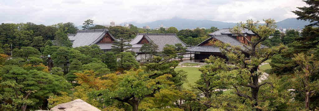 Kyoto: Nijo Castle (pano) by GandalfTheWhite