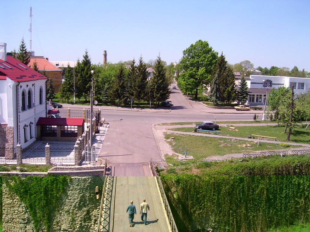 Dubno, view from the castle by Toster-Brat