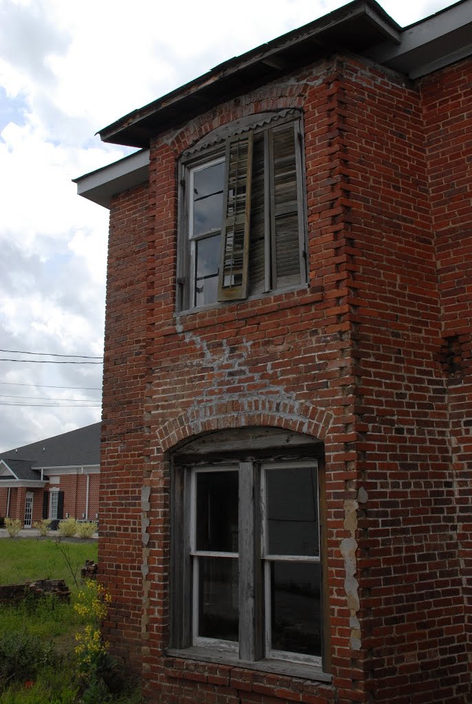 Abandoned Building Window (Possible old Hotel) by Chucklestheclown